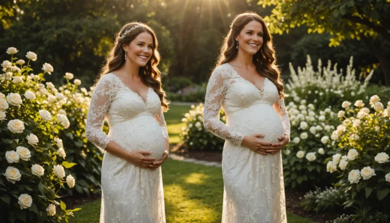 robe de mariée grossesse