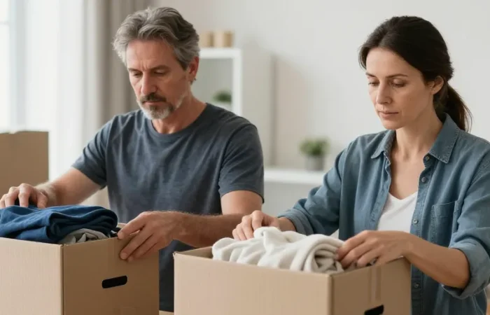 comment vider une maison apres deces