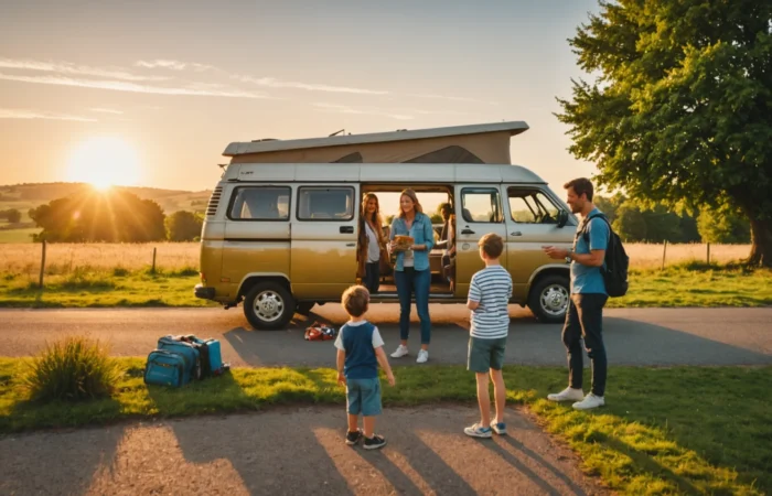 road trip en famille